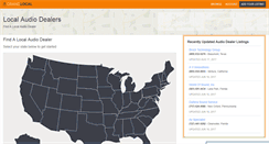 Desktop Screenshot of localaudiodealers.com